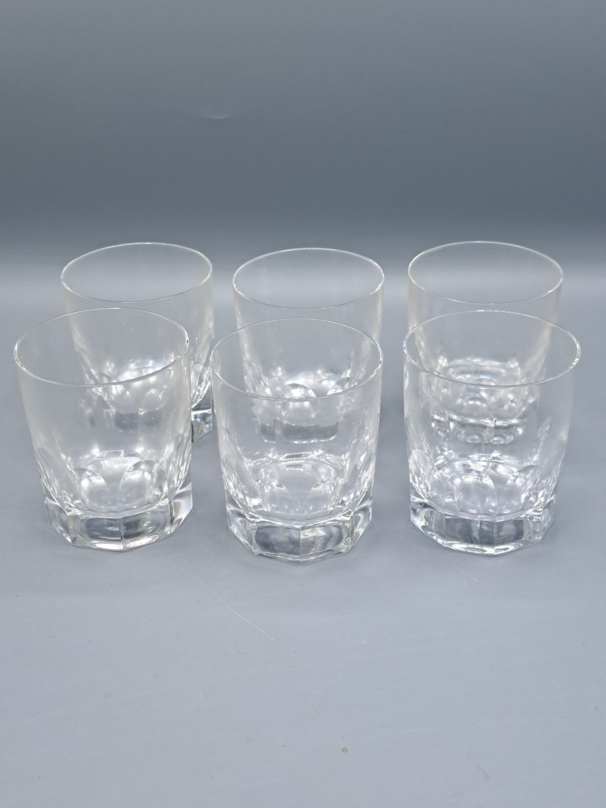 Antiqutät, Mundgelasenes Glas, Handgefertigt, 6 Stück, 10 cm hoch